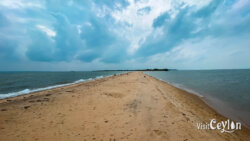 Ippantivu Island – Photo by Sameera Marapperuma Scenic view of Ippantivu Island surrounded by clear blue waters.