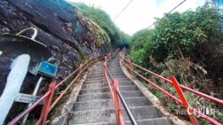 Asala Kanuwa area along Hatton route to Sri Pada – Photo by Sameera Marapperuma Asala Kanuwa area along the Hatton route to Sri Pada, surrounded by lush greenery.