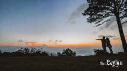 Sunset view at Wawathanna camping site with a couple enjoying the moment
📷 Photo Credit: Sameera Marapperuma | Visit Ceylon Sunset view at Wawathanna camping site with a couple enjoying the peaceful mountain scenery, Sri Lanka.